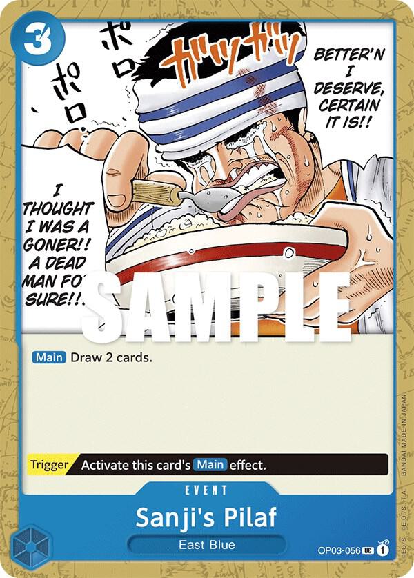 Sanji's Pilaf card artwork