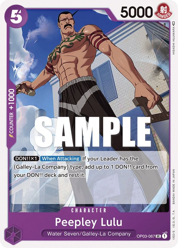 Peepley Lulu card artwork