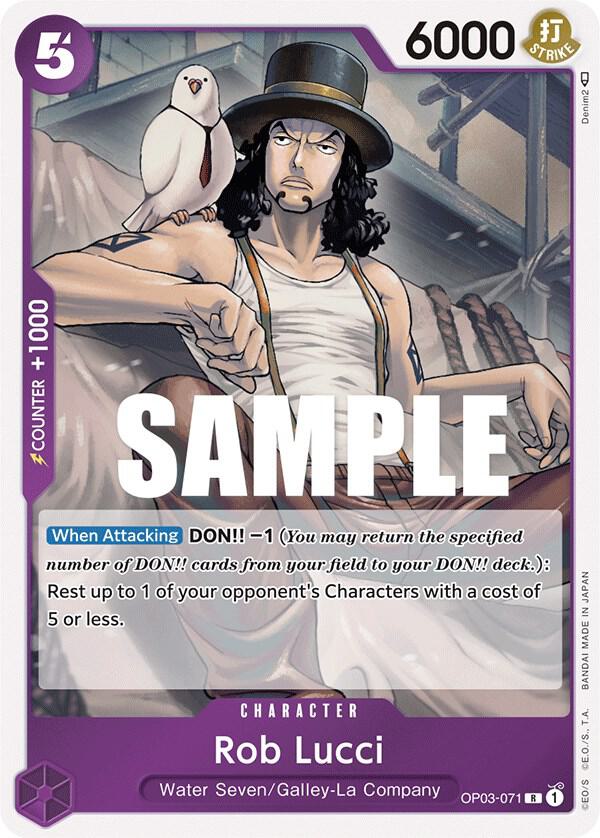 Rob Lucci (071) card artwork
