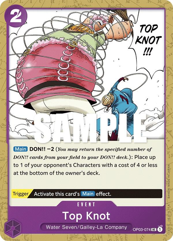 Top Knot card artwork