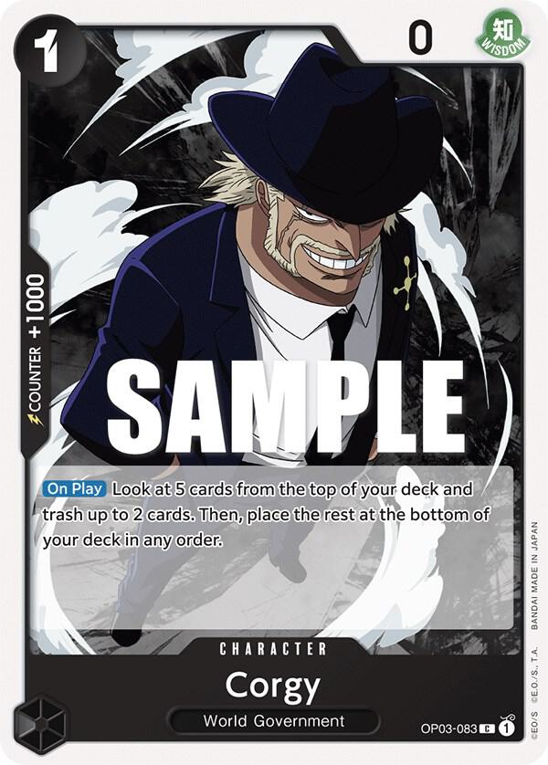 Corgy card artwork