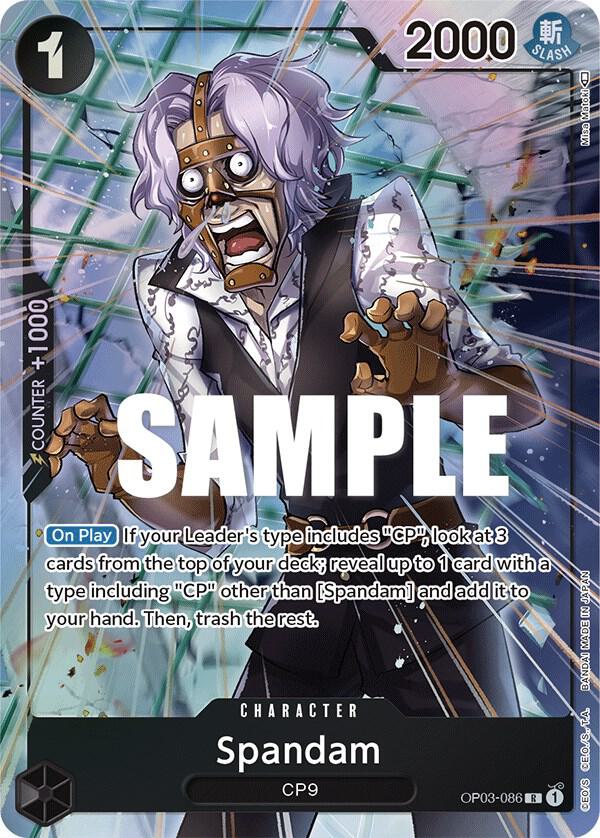 Spandam (Alternate Art) card artwork