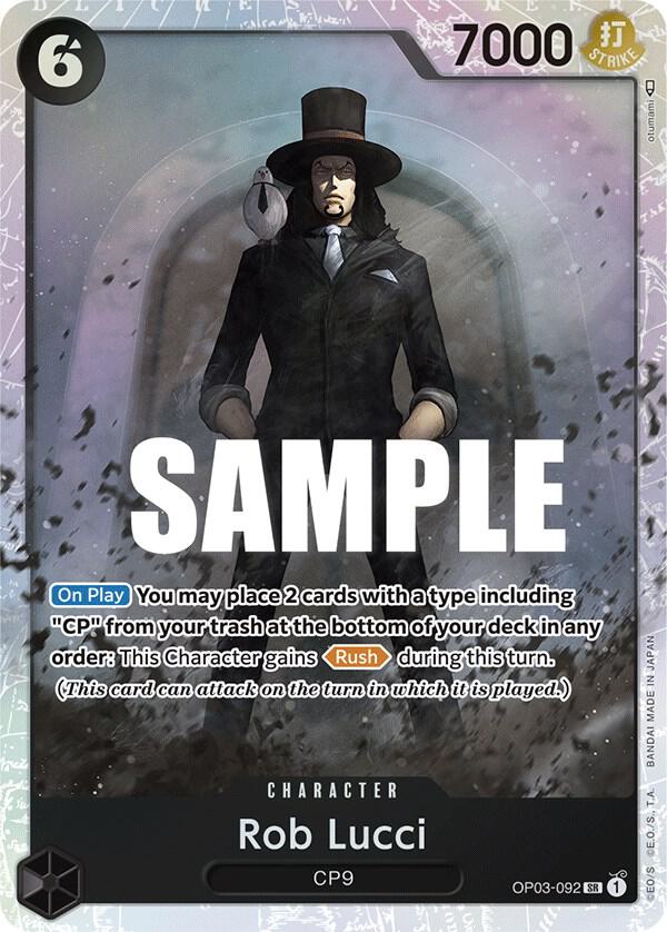 Rob Lucci (092) card artwork