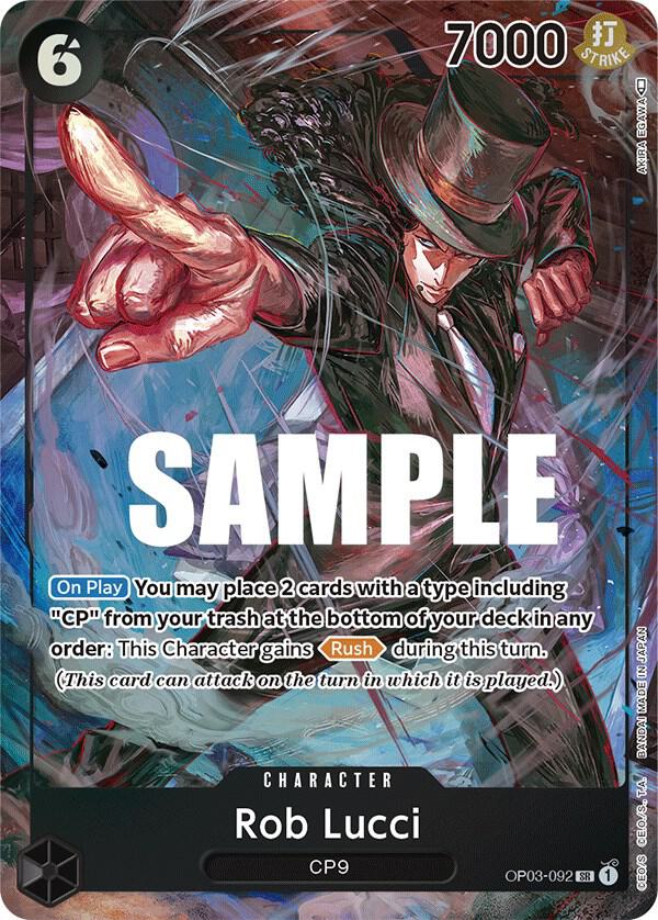 Rob Lucci (092) (Alternate Art) card artwork