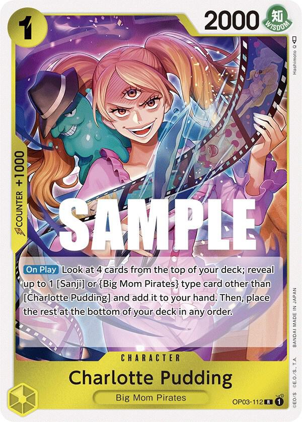 Charlotte Pudding card artwork