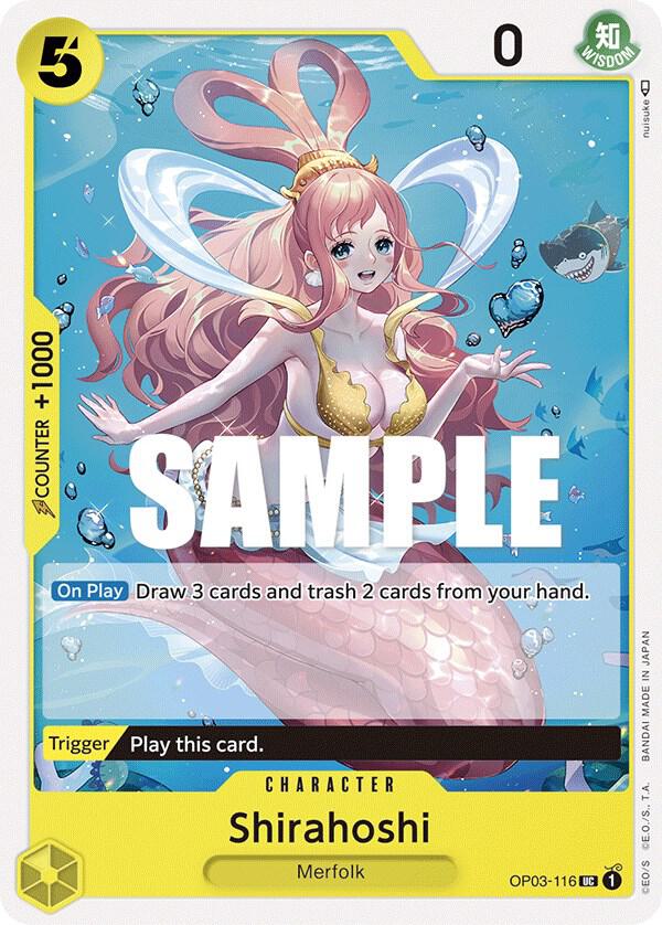 Shirahoshi card artwork