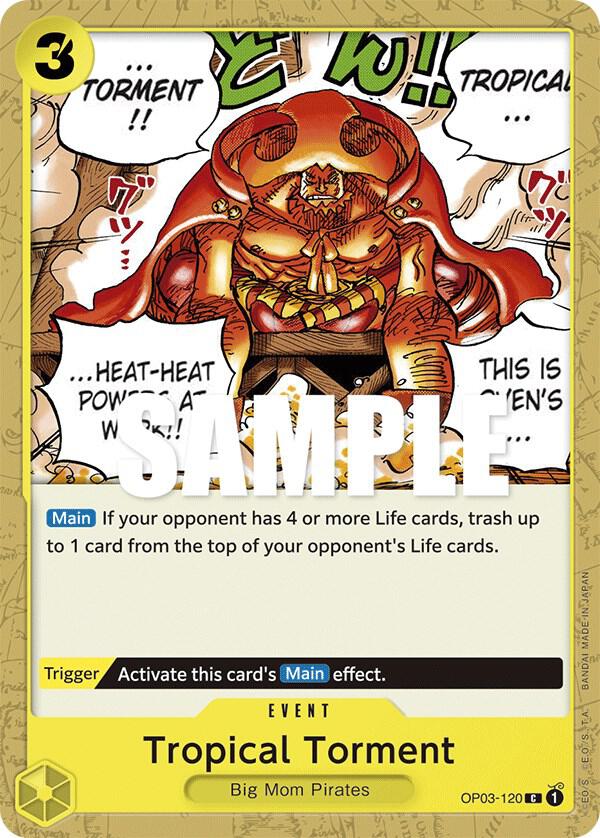 Tropical Torment card artwork