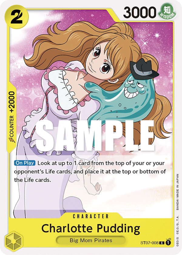 Charlotte Pudding card artwork