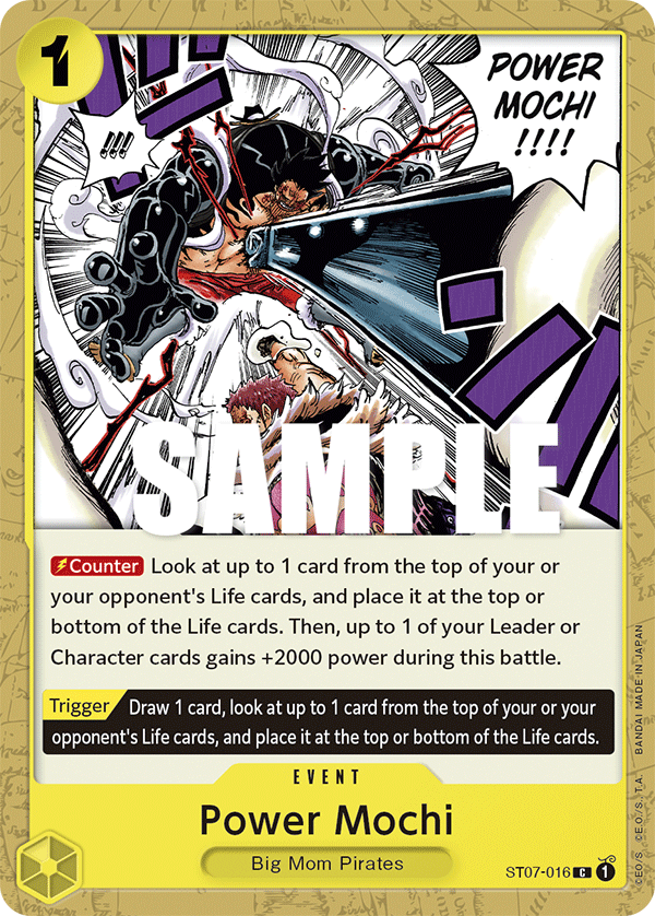 Power Mochi card artwork