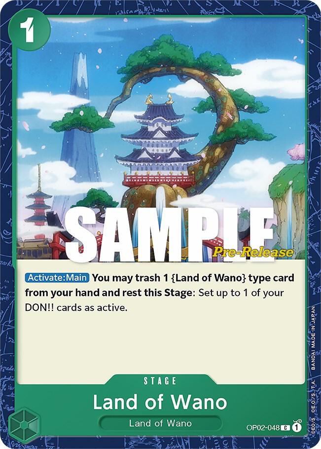 Land of Wano card artwork