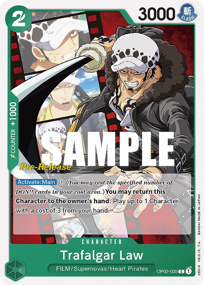 Trafalgar Law card artwork