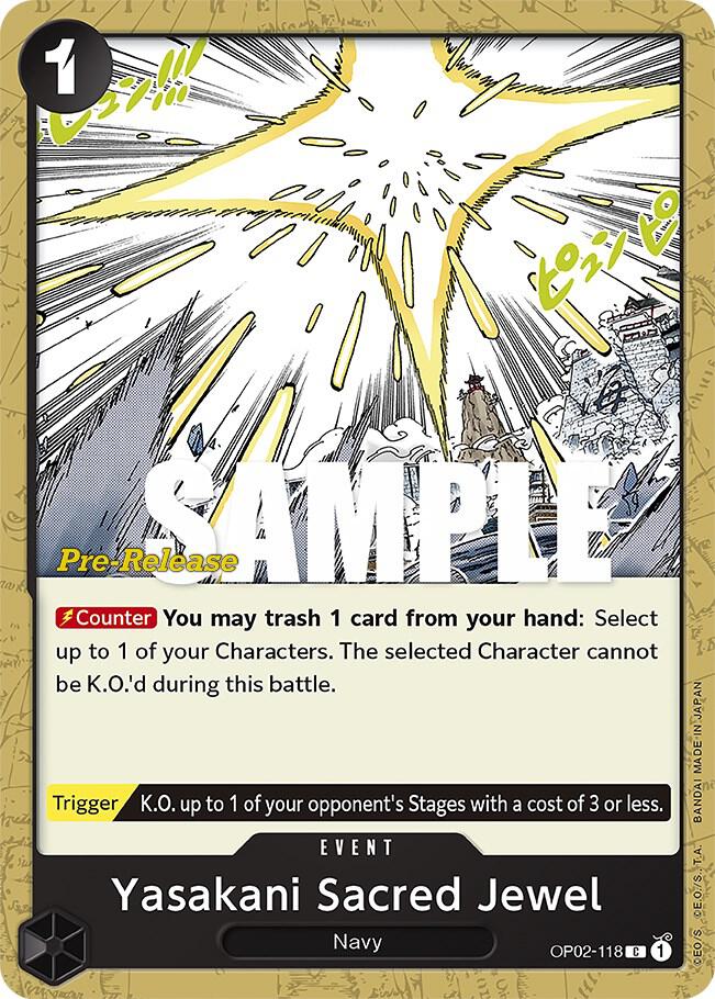 Yasakani Sacred Jewel card artwork