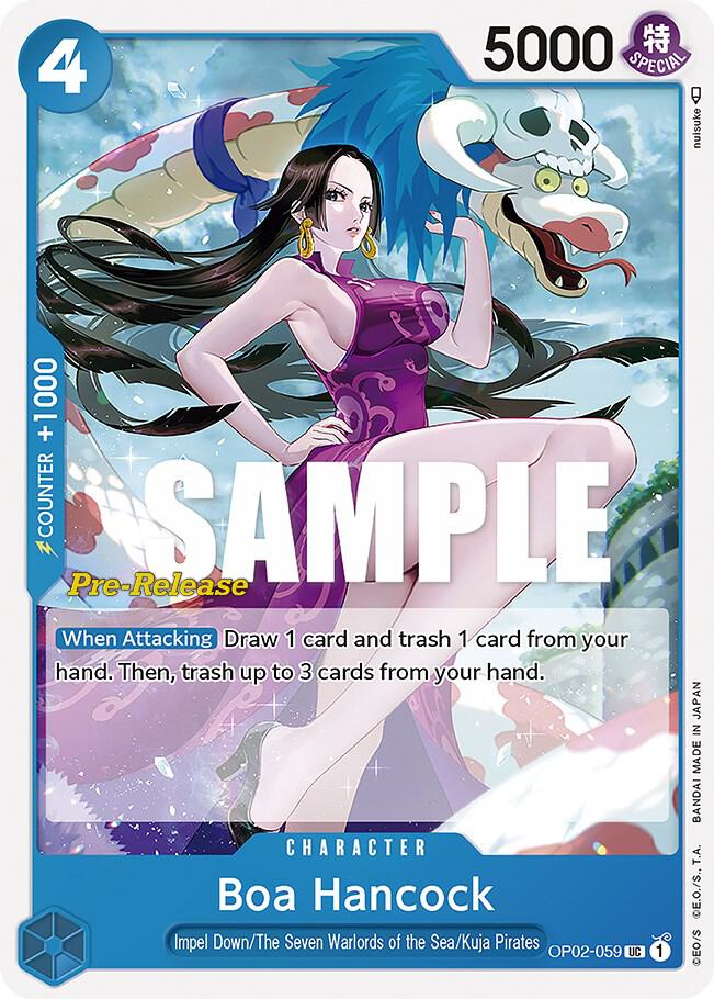 Boa Hancock card artwork