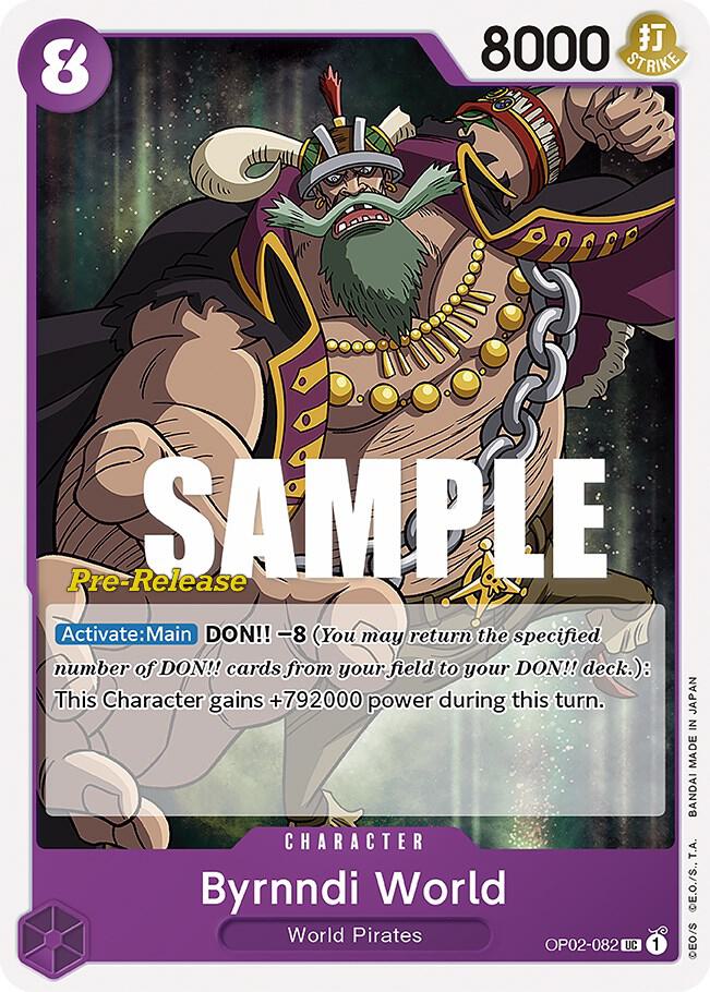 Byrnndi World card artwork