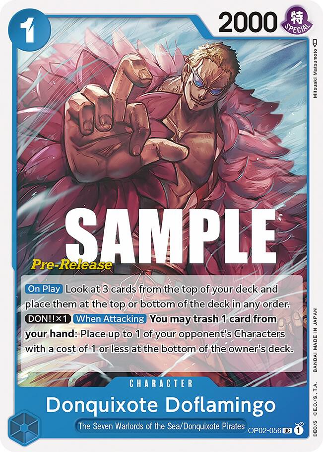 Donquixote Doflamingo card artwork