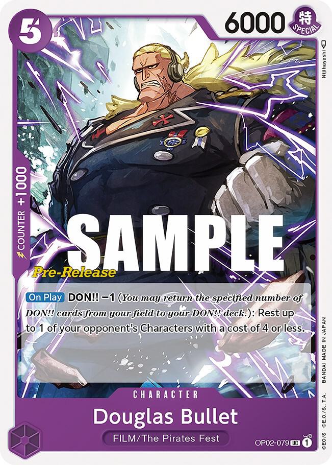 Douglas Bullet card artwork