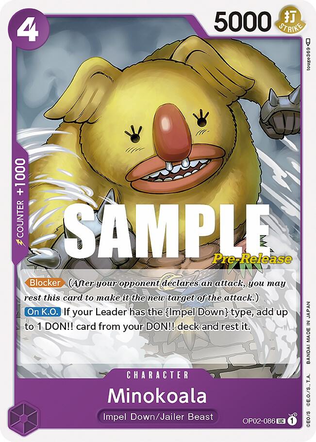 Minokoala card artwork
