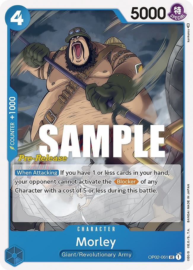 Morley card artwork