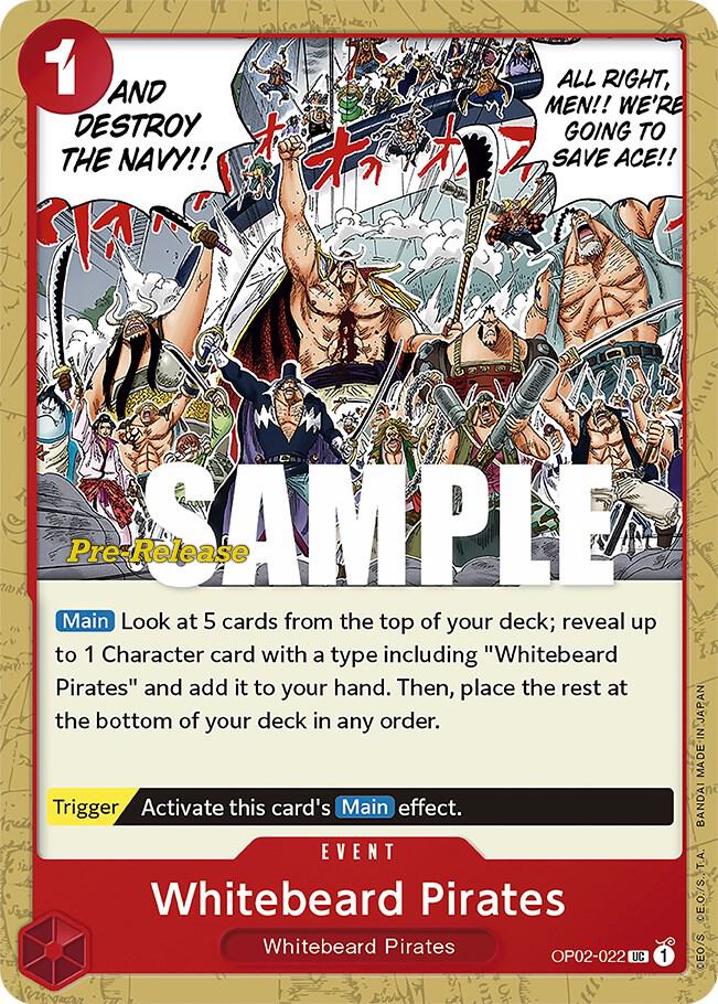 Whitebeard Pirates card artwork