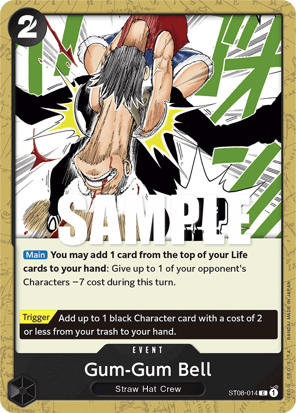Gum-Gum Bell card artwork