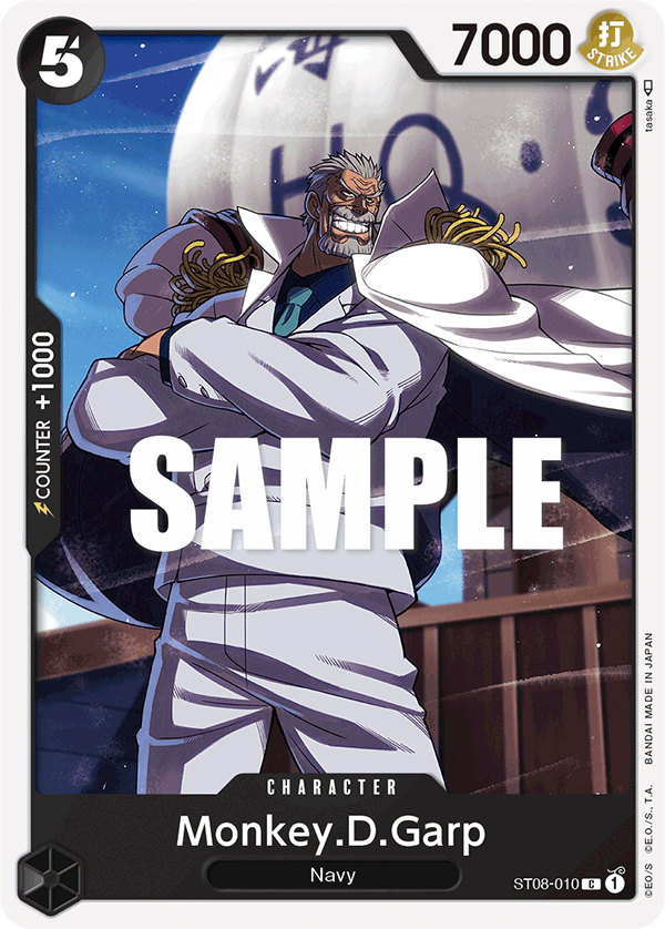 Monkey.D.Garp card artwork
