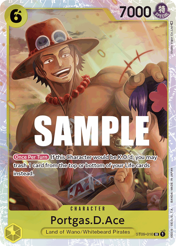 Portgas.D.Ace card artwork