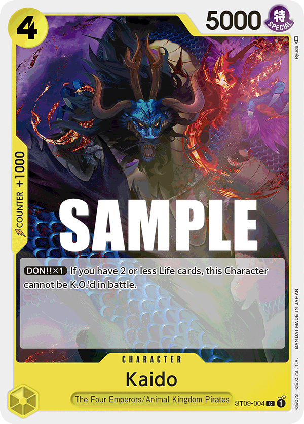 Kaido card artwork