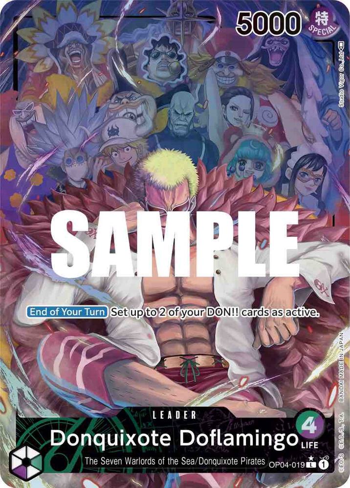 Donquixote Doflamingo (019) (Alternate Art) card artwork