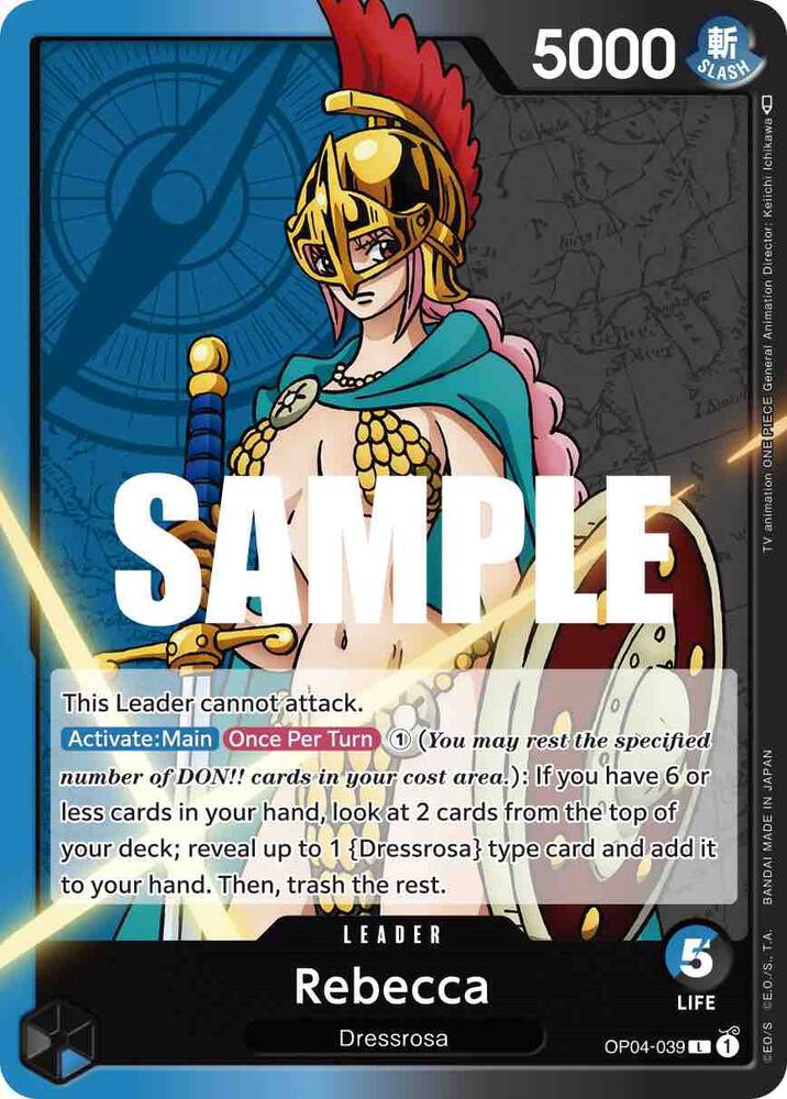 Rebecca (039) card artwork