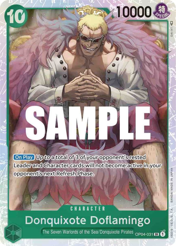 Donquixote Doflamingo (031) card artwork