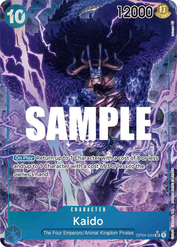 Kaido (Alternate Art) card artwork