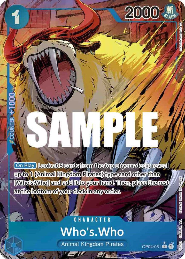 Who's.Who (Alternate Art) card artwork