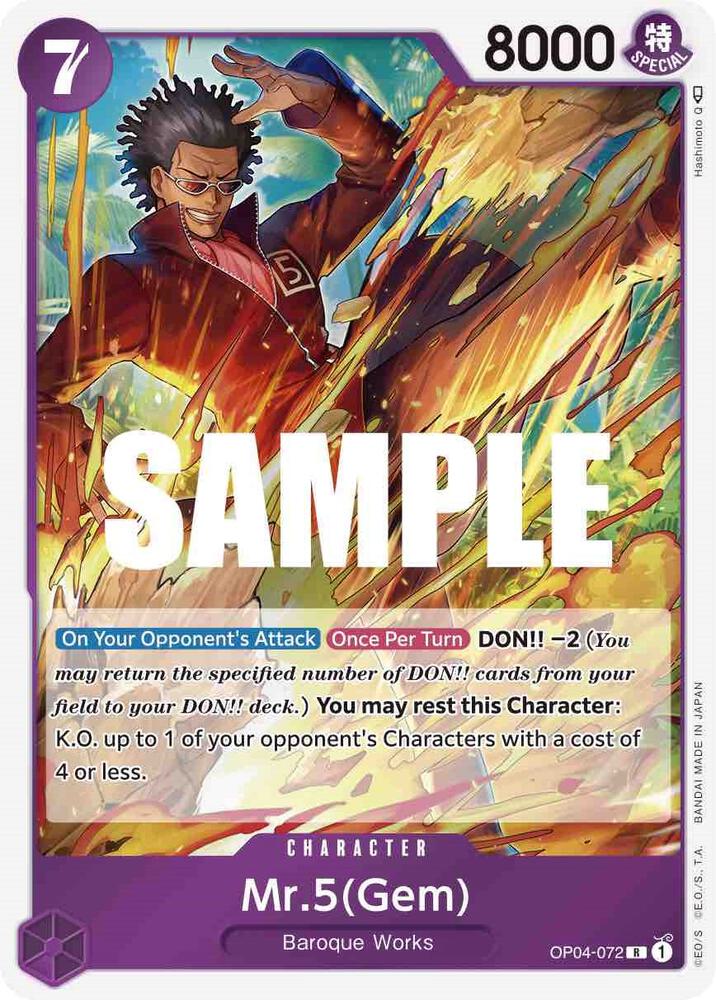 Mr.5 (Gem) card artwork