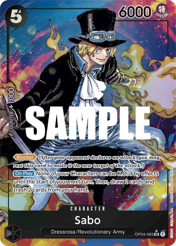 Sabo (Alternate Art) card artwork