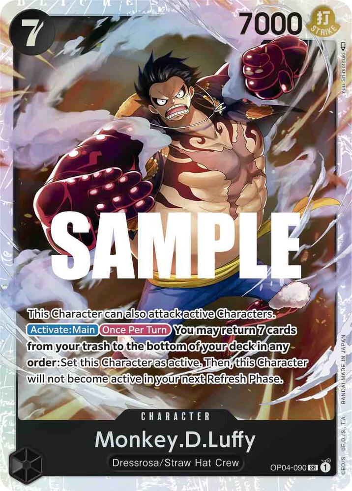 Monkey.D.Luffy (090) card artwork