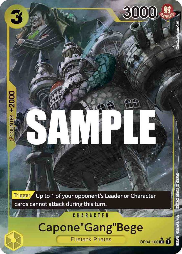 Capone"Gang"Bege (Alternate Art) card artwork