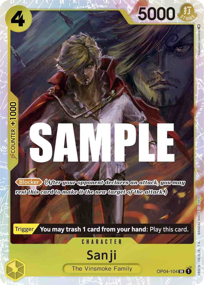 Sanji (104) card artwork