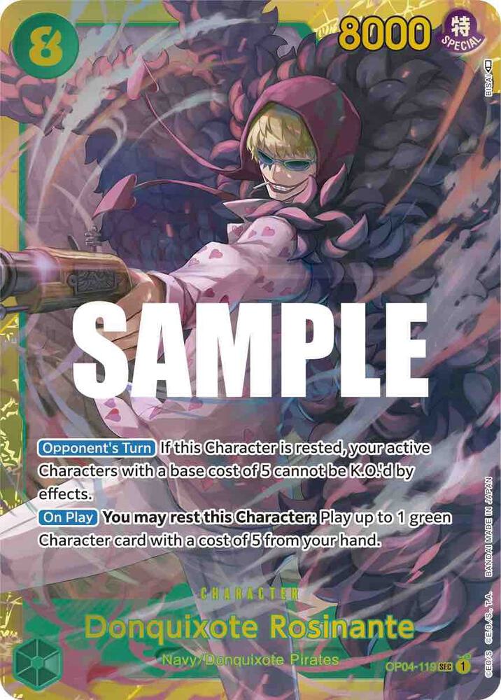 Donquixote Rosinante card artwork