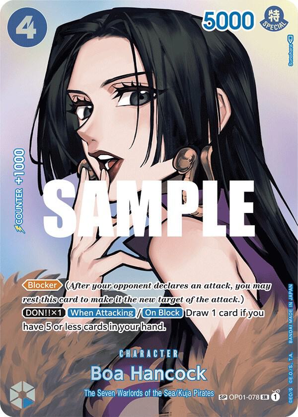 Boa Hancock (SP) card artwork