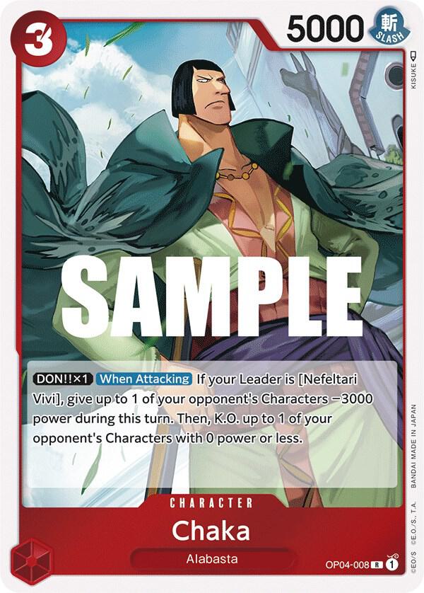 Chaka card artwork
