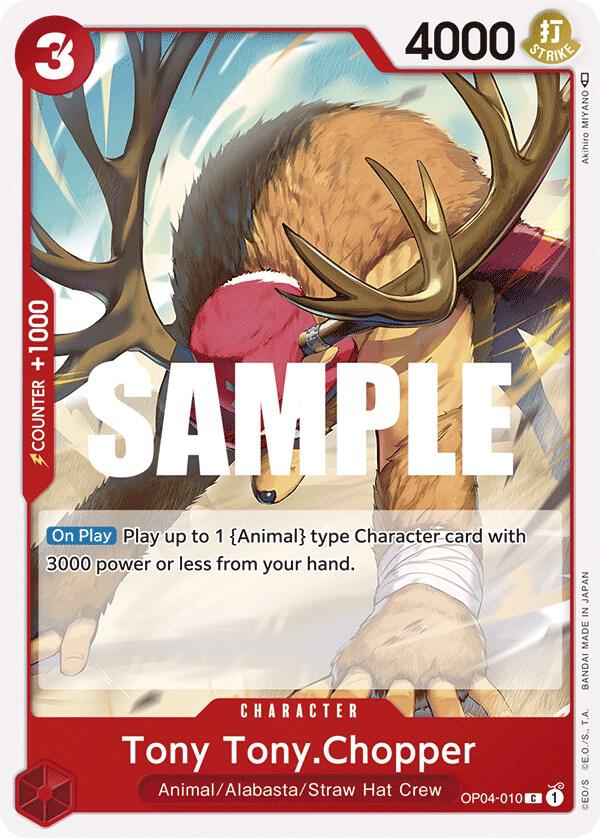 Tony Tony.Chopper card artwork