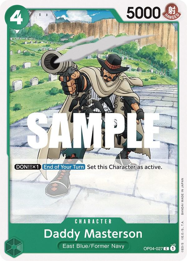 Daddy Masterson card artwork