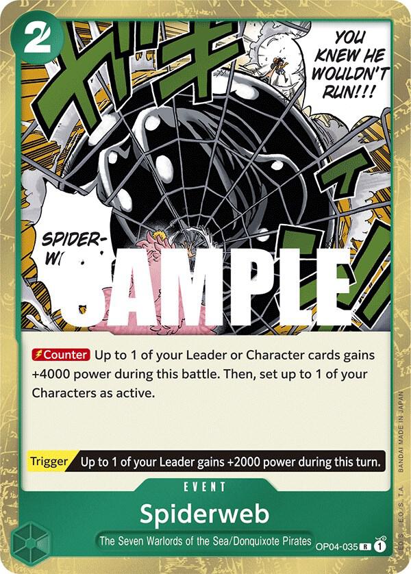 Spiderweb card artwork