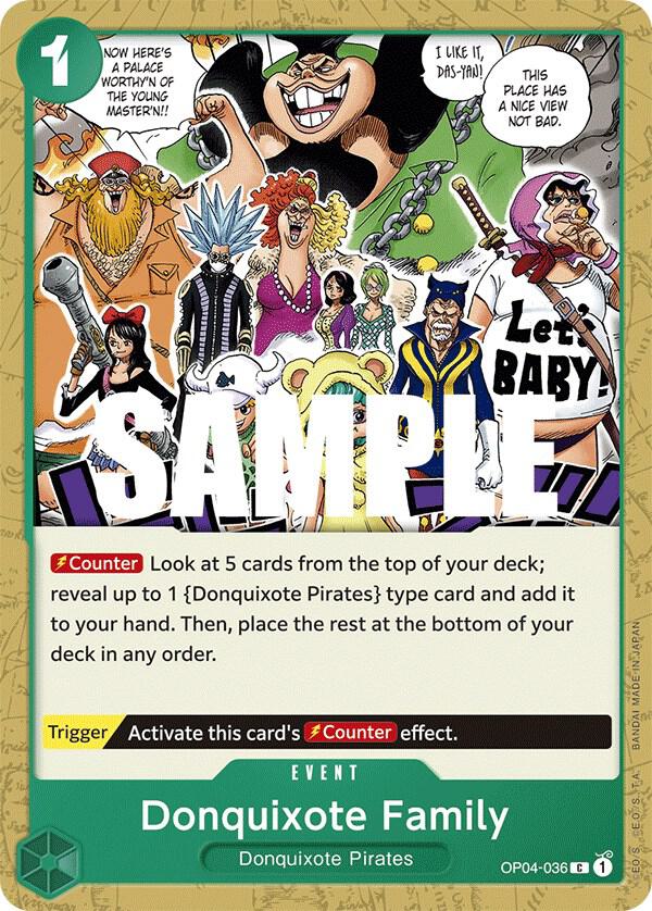 Donquixote Family card artwork