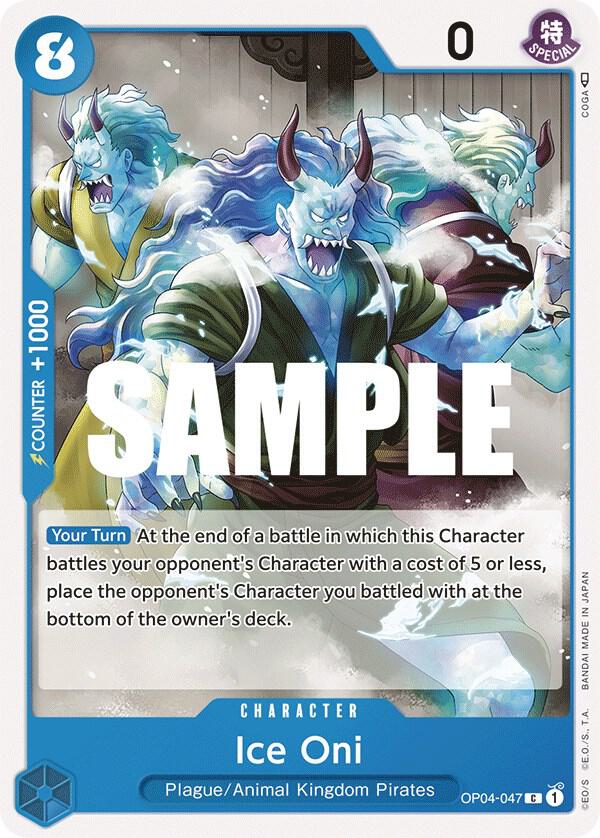 Ice Oni card artwork