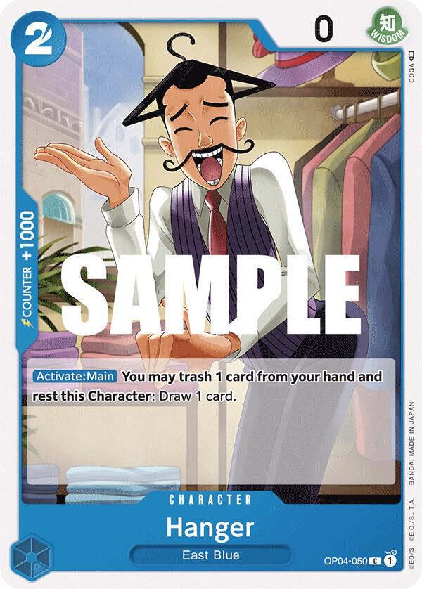 Hanger card artwork