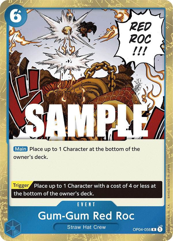 Gum-Gum Red Roc card artwork