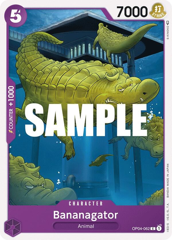 Bananagator card artwork
