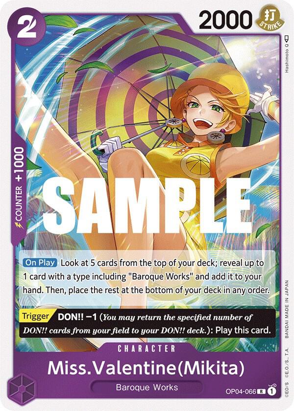 Miss.Valentine(Mikita) card artwork
