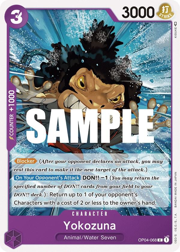 Yokozuna card artwork